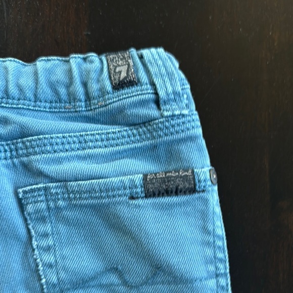 7 For All Mankind Blue Denim Jeans - Picture 5 of 5